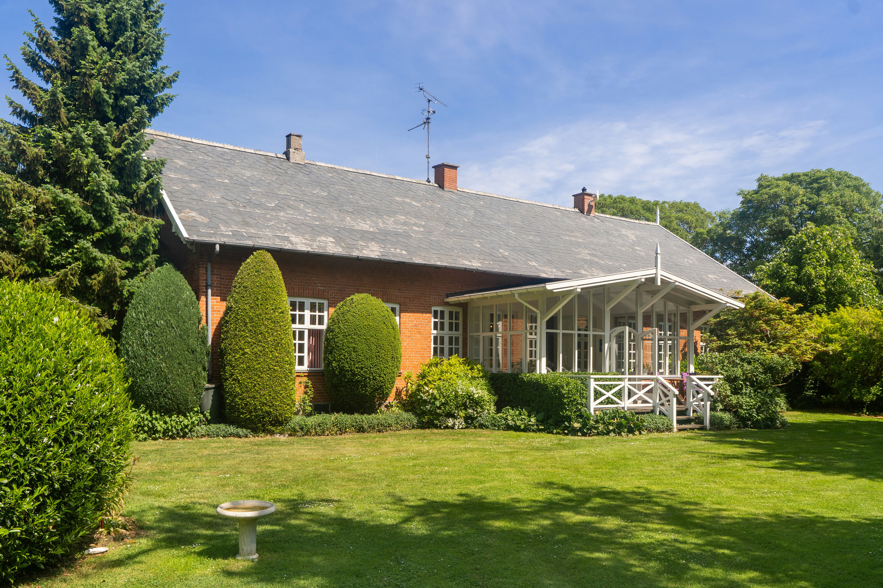 Landejendom på Åsvej 3 2680 Solrød Strand.