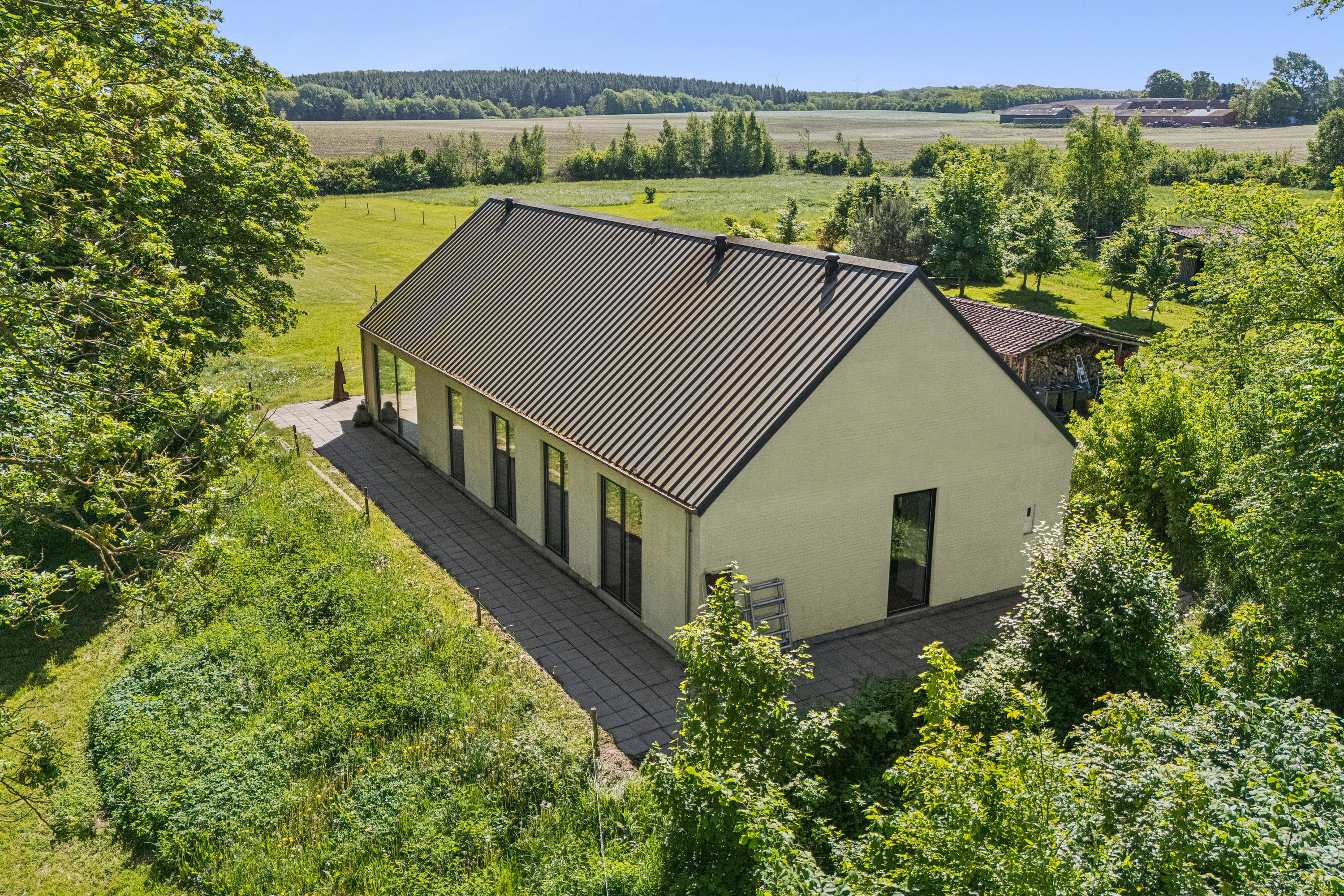 Landejendom på Hedeagervej 34 8882 Fårvang.